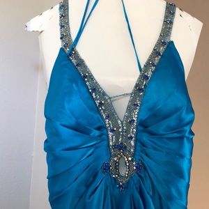 Aqua Prom/ball dress!
